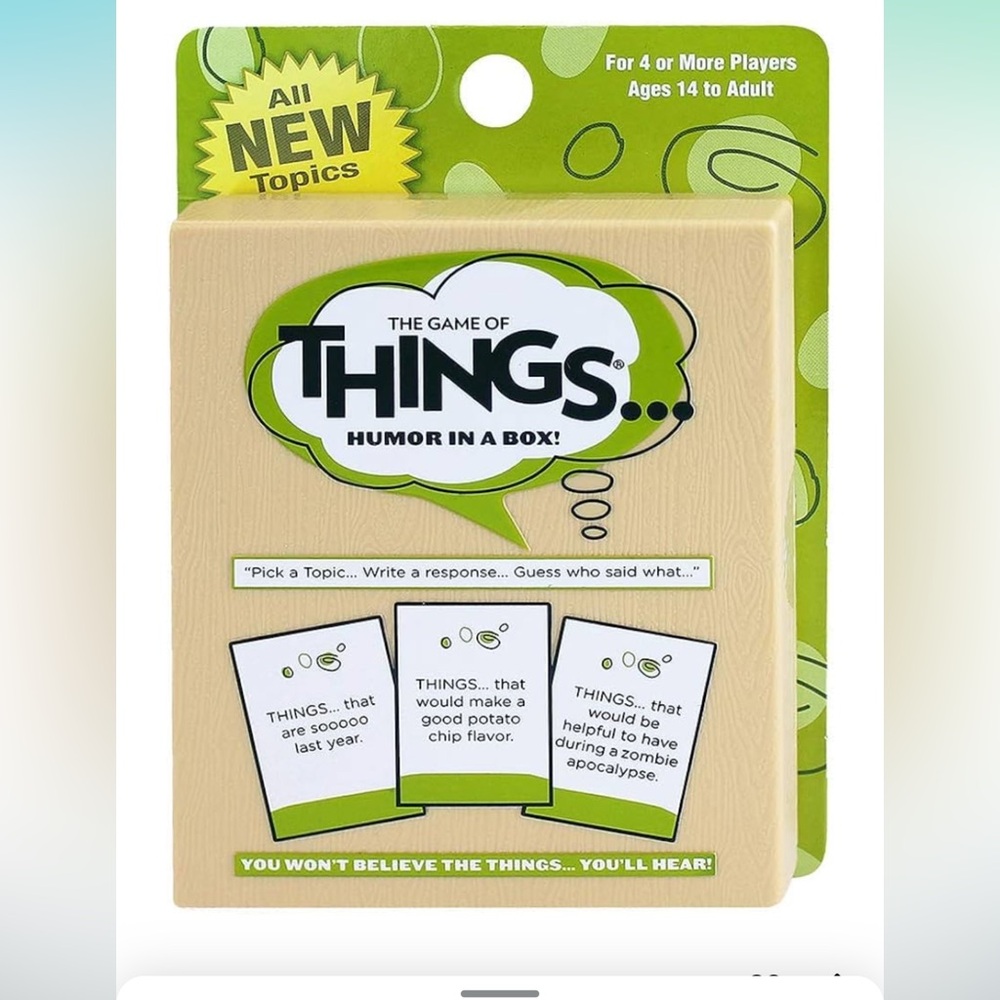 THINGS … the game of things